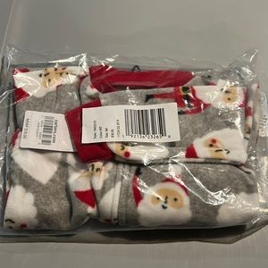 NWT Carter’s fleece Santa sleeper